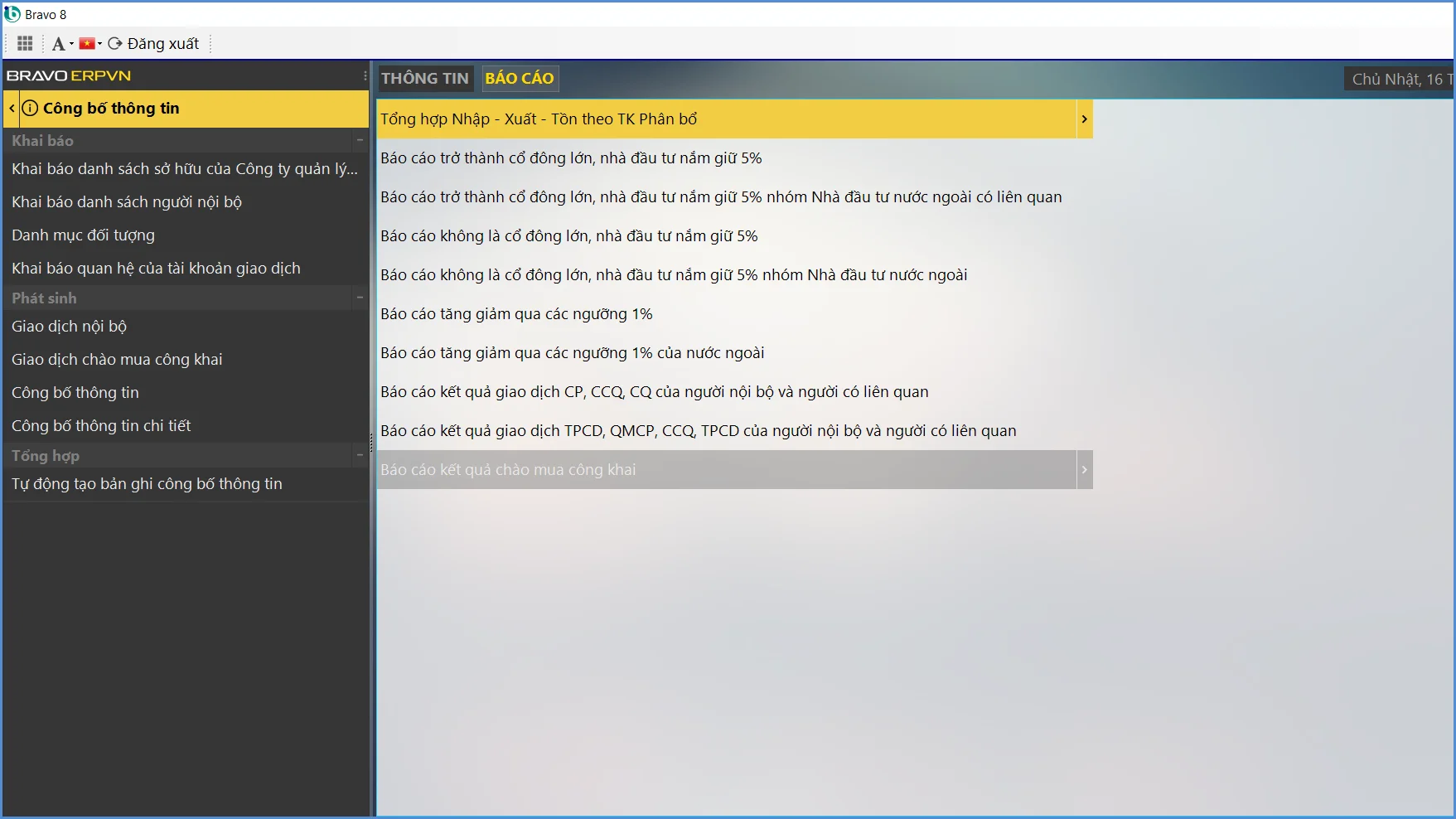 Tính năng Công bố thông tin cổ phiếu 3 Tính năng Công bố thông tin cổ phiếu 3